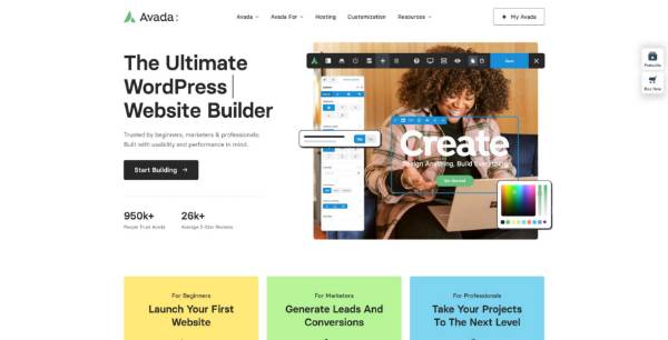 Avada Website Builder For WordPress & WooCommerce Screenshot 1